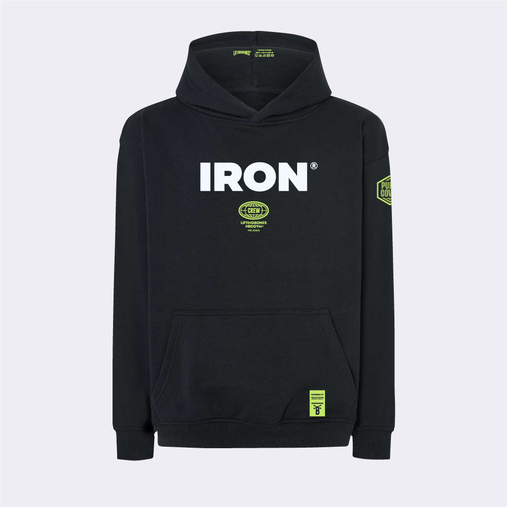 LB Iron Oversize Hoodie Negro
