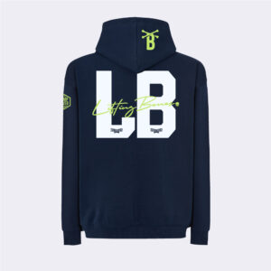 LB Iron Oversize Hoodie Marino