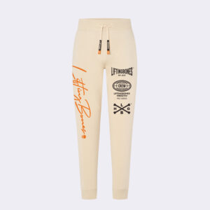 LB Orange Regular Jogger Crema