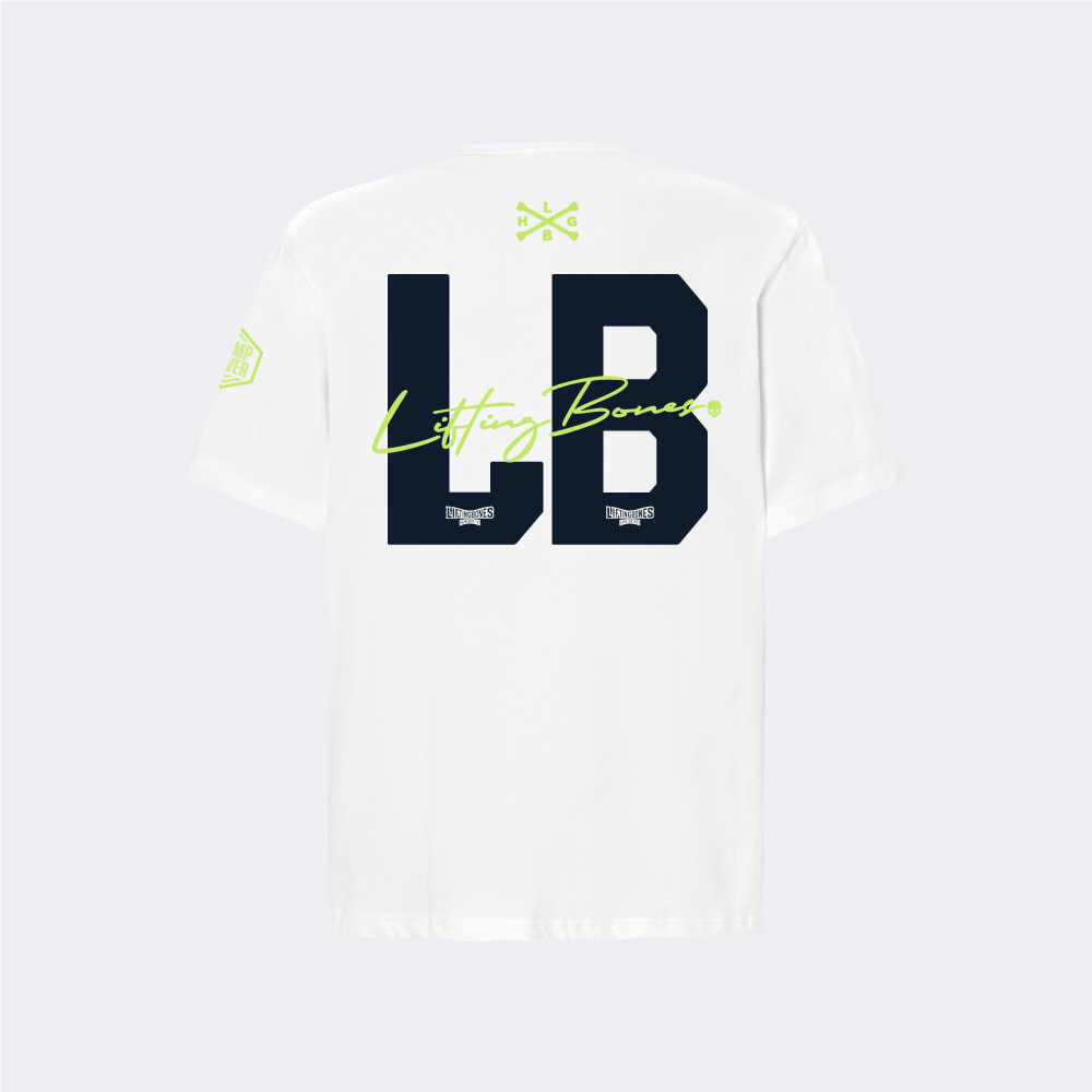 LB Iron Oversize Tee Blanco - Imagen 2