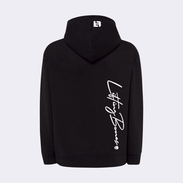 LB Logo Regular Hoodie Negro - Imagen 2