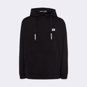 LB Logo Regular Hoodie Negro