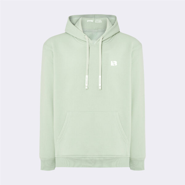 LB Logo Regular Hoodie Hielo
