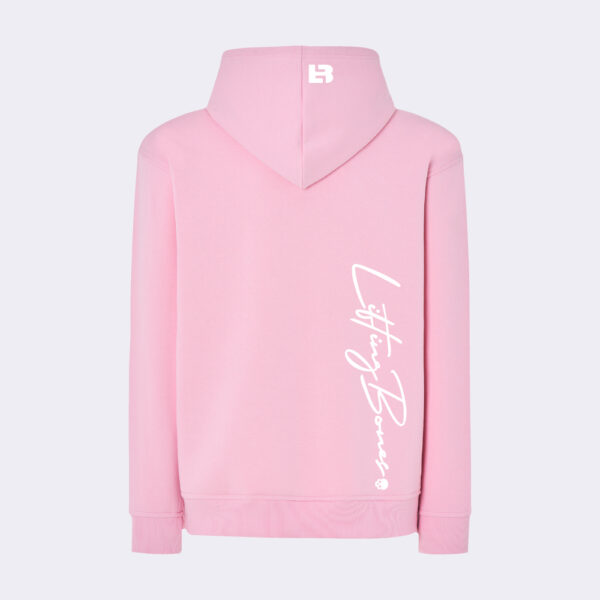 LB Logo Regular Hoodie Rosa - Imagen 2