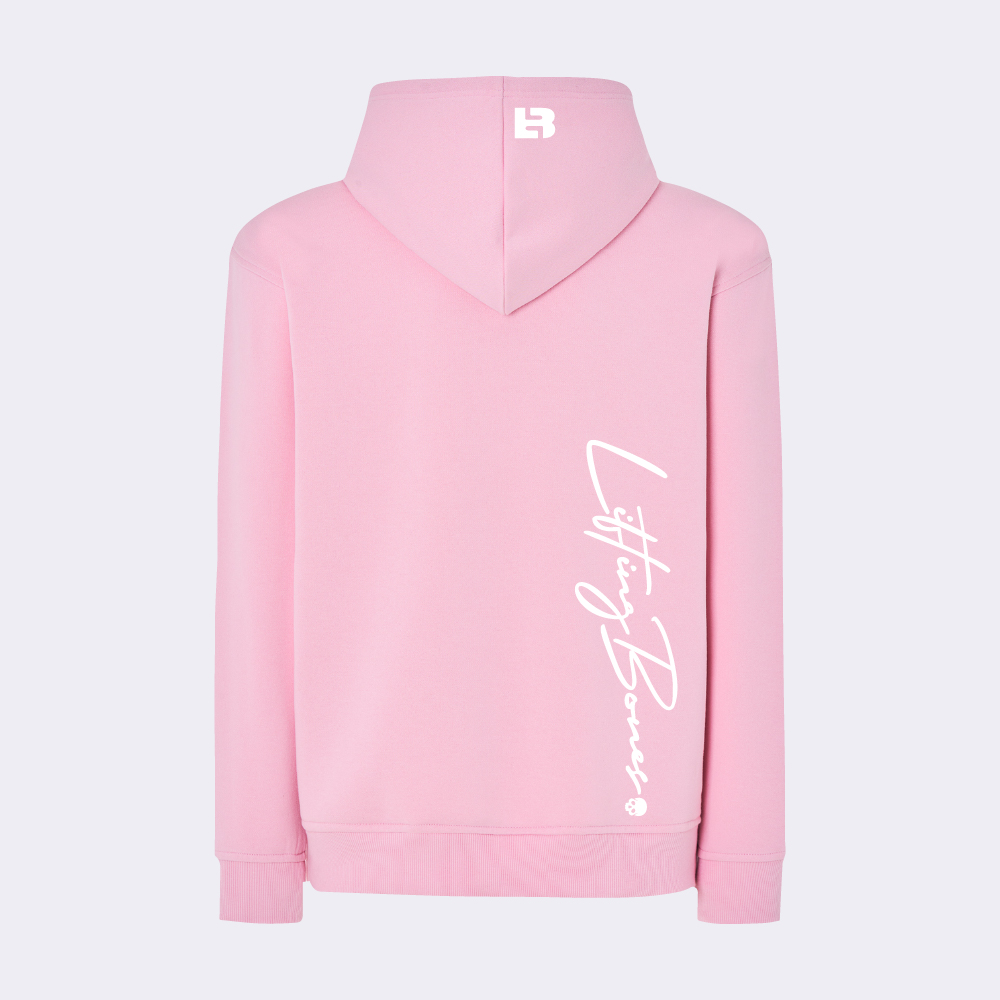 LB Logo Regular Hoodie Rosa - Imagen 2