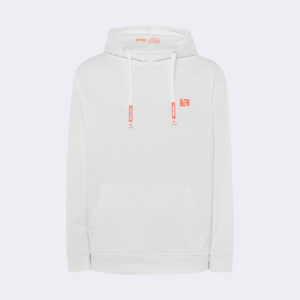 LB Logo Regular Hoodie Blanco