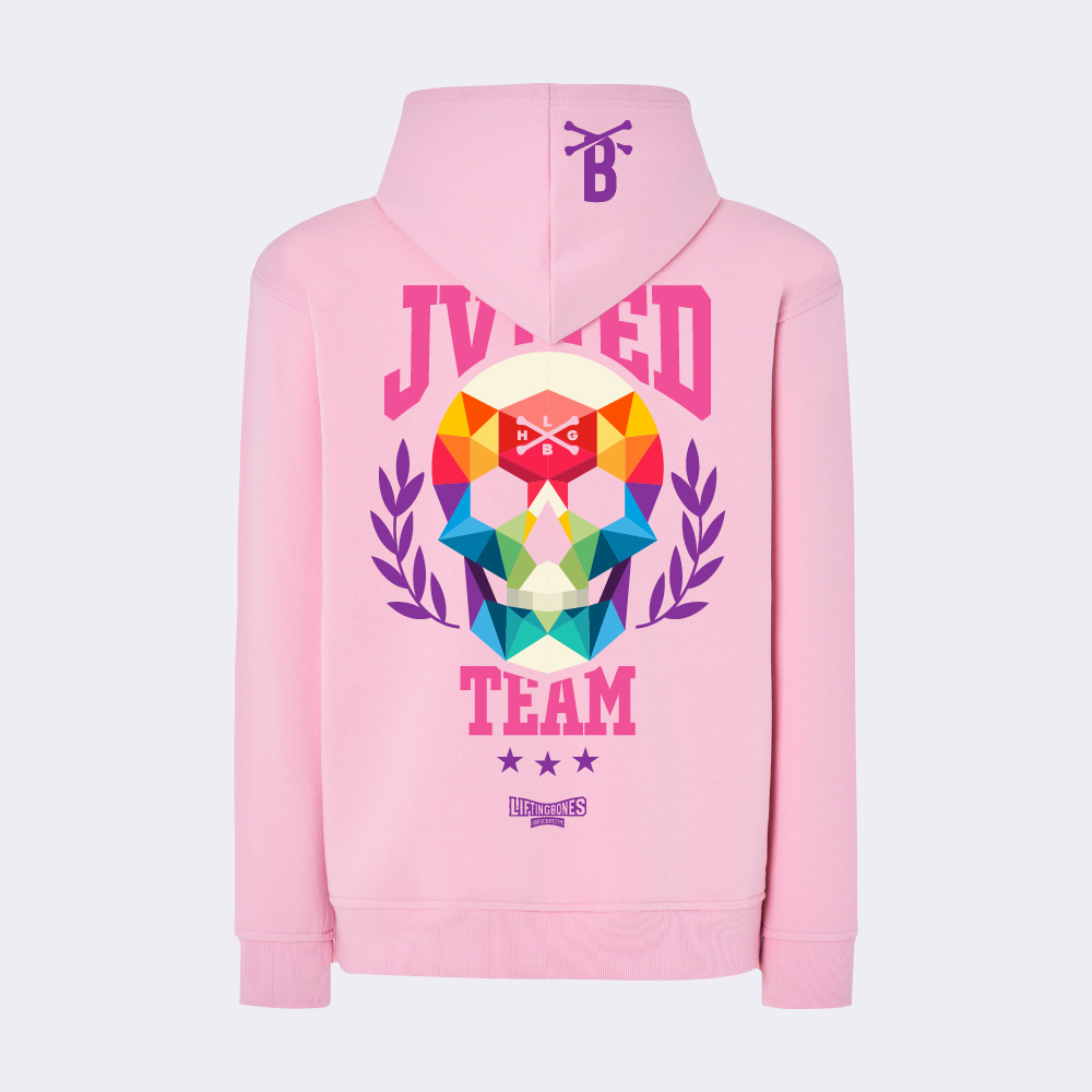 JVMED Regular Hoodie Rosa - Imagen 2