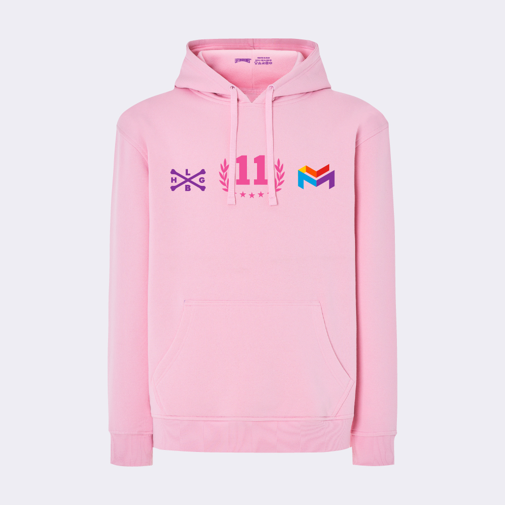 JVMED Regular Hoodie Rosa