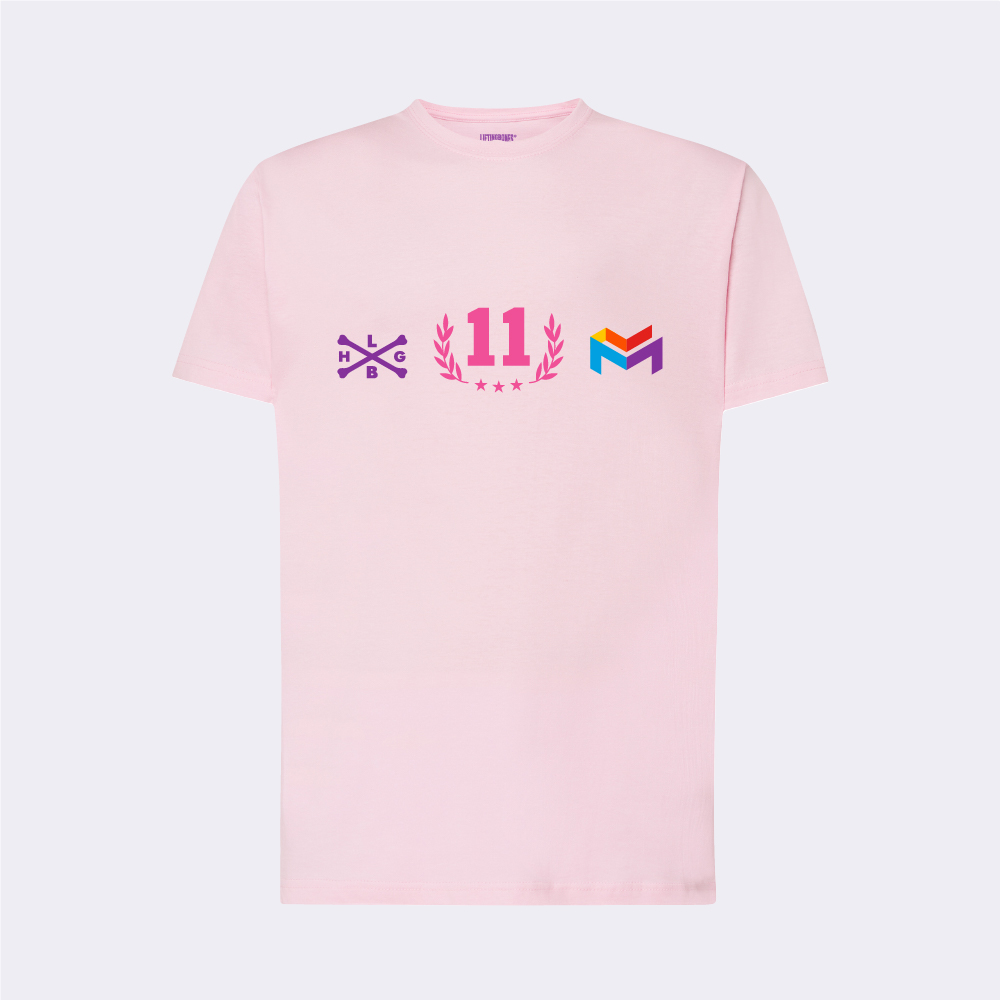 JVMED Regular Tee Rosa