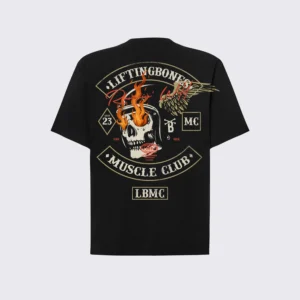LB MuscleClub Camiseta Oversize Negro | Ed. Limitada