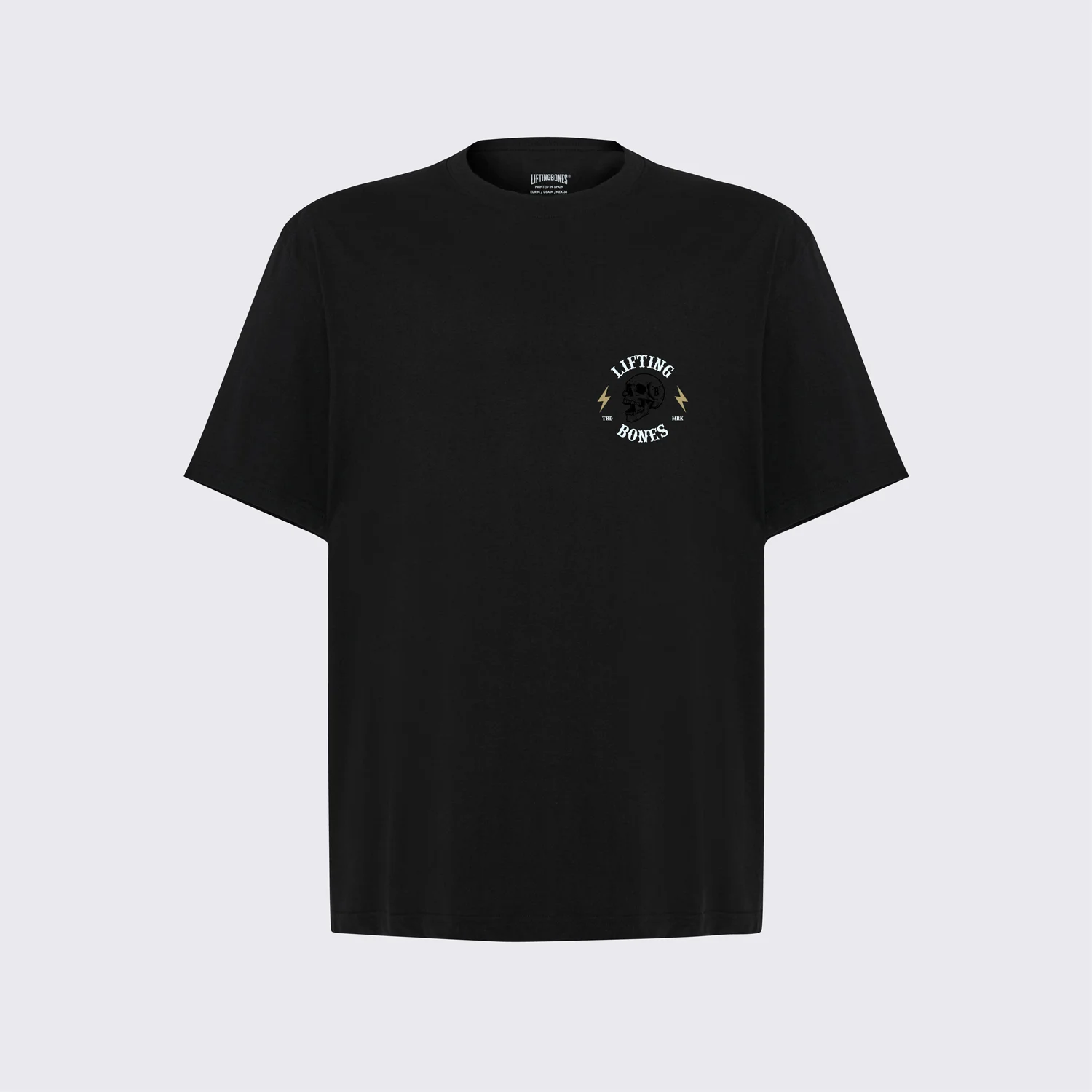 LB MuscleClub Camiseta Oversize Negro