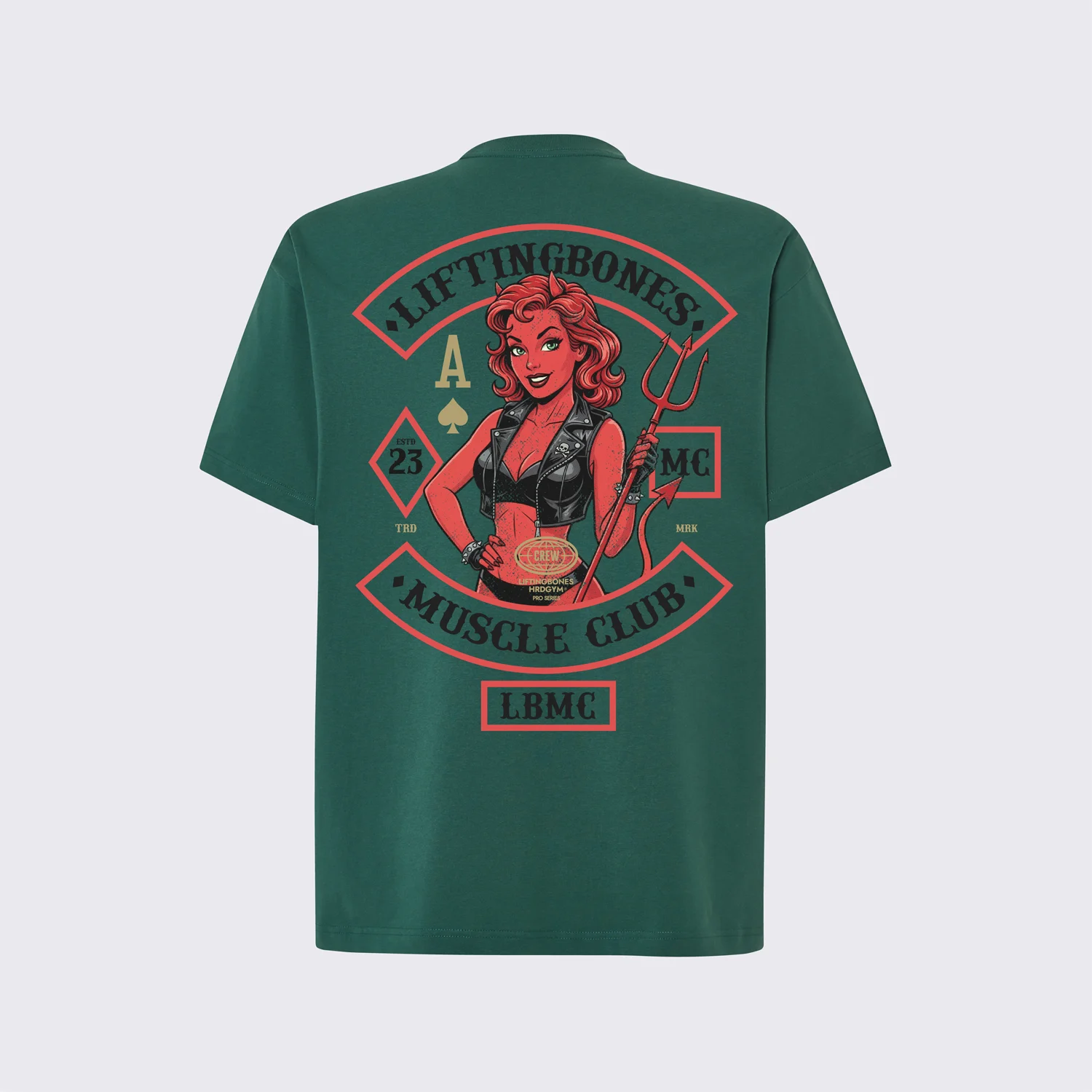 LB MuscleClub Camiseta Oversize Bosque - Imagen 2