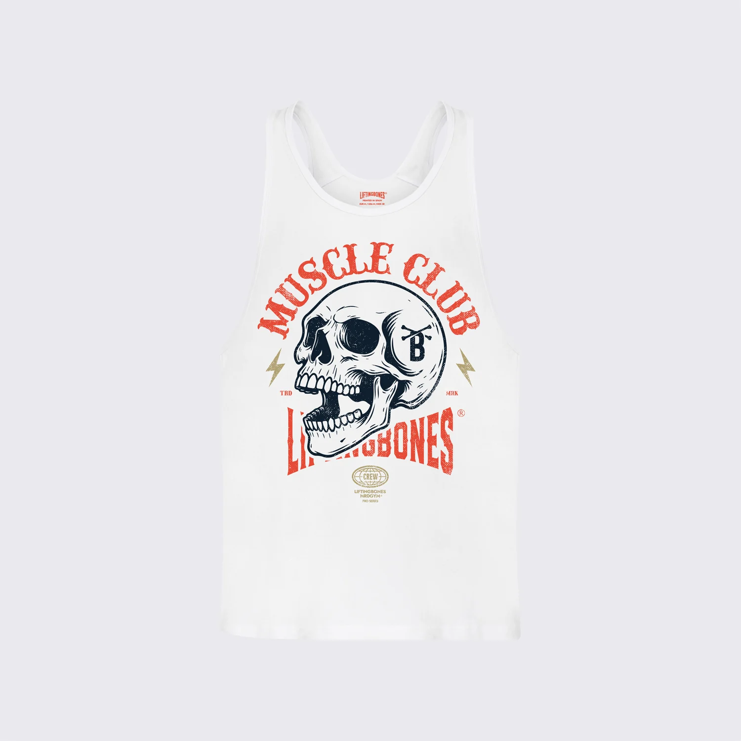 LB MuscleClub Tank Top Blanco