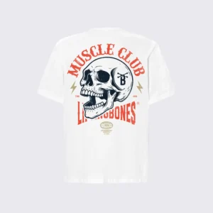 LB MuscleClub Camiseta Oversize Blanco