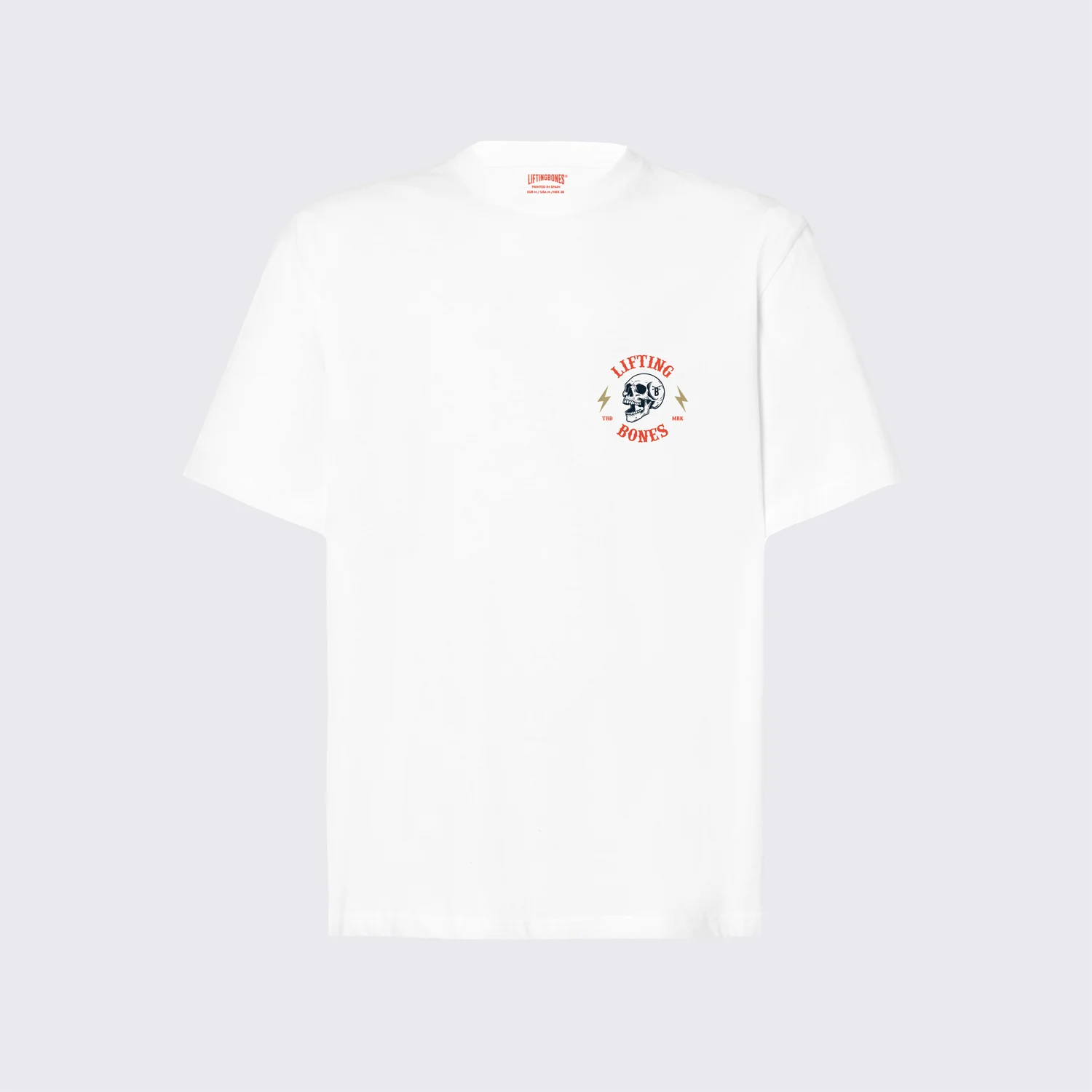 LB MuscleClub Camiseta Oversize Blanco
