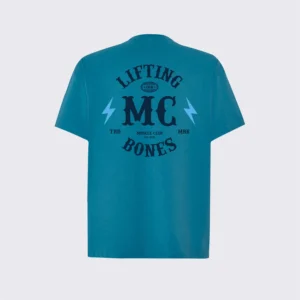 LB MuscleClub Camiseta Oversize Azul